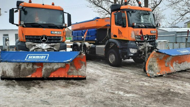 Dodavatelská zimní údržba v kraji zatím vyšla na více než 33 milionů Kč