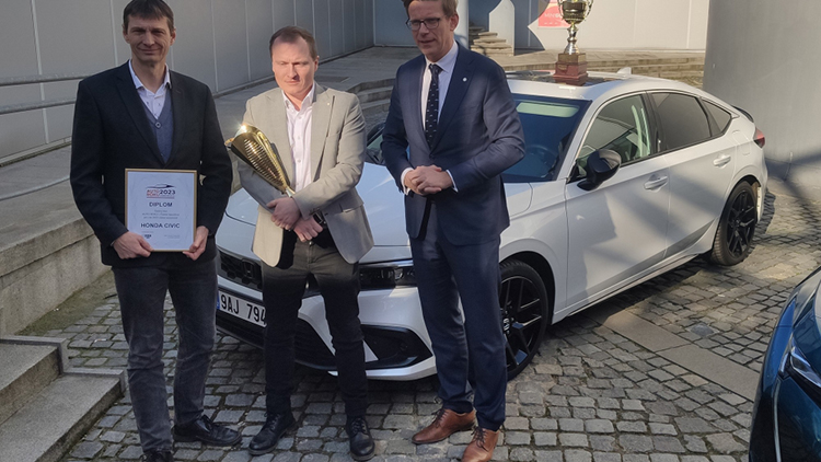 Autem roku 2023 v ČR se stala Honda Civic