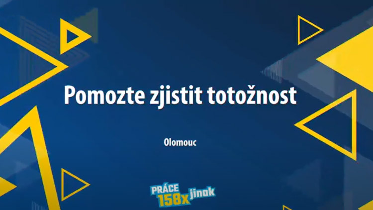 Žádost o pomoc při pátrání po totožnosti neznámého muže