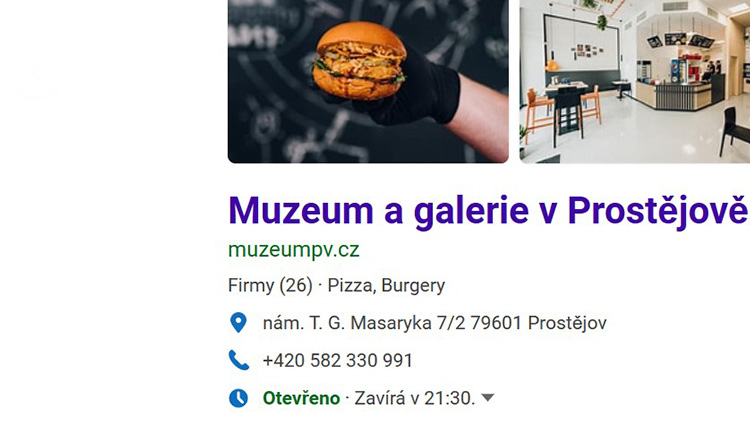 Na burger do muzea?