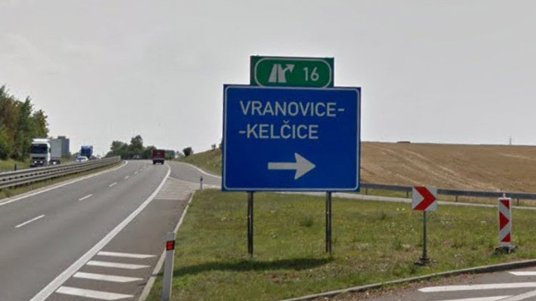 Tady se zdržíte! Po dálnici  od Vranovic se bude jezdit  v jednom pruhu