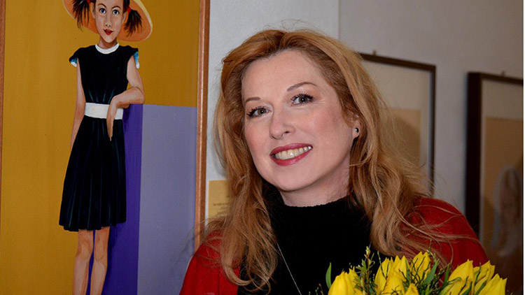 S obrazy Lilian Amann na plumlovském zámku zakusíte déjà vu