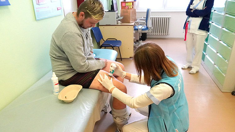 Z NEMOCNICE…  Pacientům s kožními obtížemi již slouží  nové Centrum biologické léčby