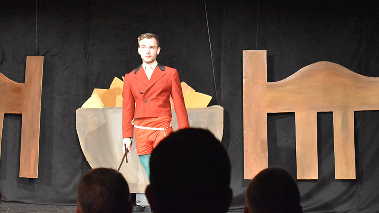 Švédský stůl  diváky pobavil