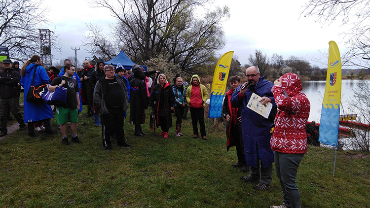 Prostějovští otužilci v Zářičí přivítali jaro