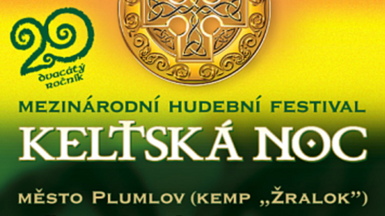 Mezinárodní hudební festival KELTSKÁ NOC 2023 – PLUMLOV 20. – 22. července 2023 v kempu Žralok