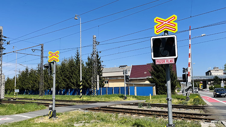 Policisté se zaměřili na železniční přejezdy