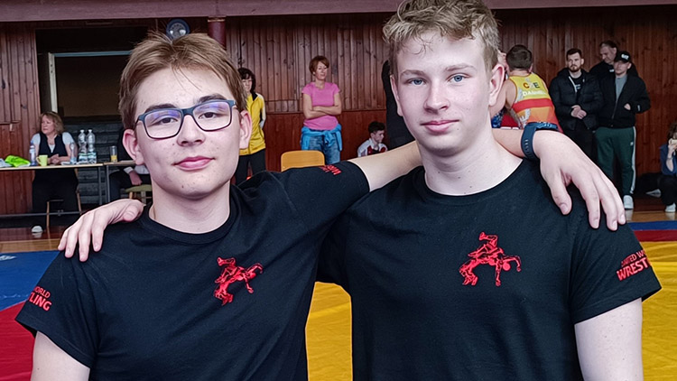 Čechovičtí zápasníci získali v Borohrádku  a v Krnově hezky kompletní sadu medailí