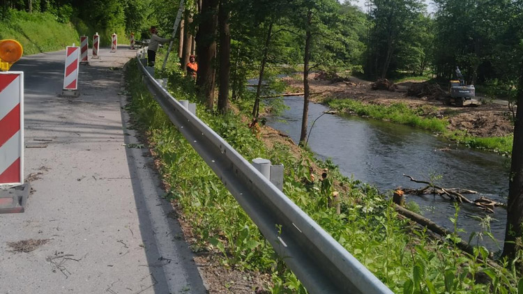 Kvůli opravě uzavřou silničáři cestu u Hanušovic. Nebude to nadlouho