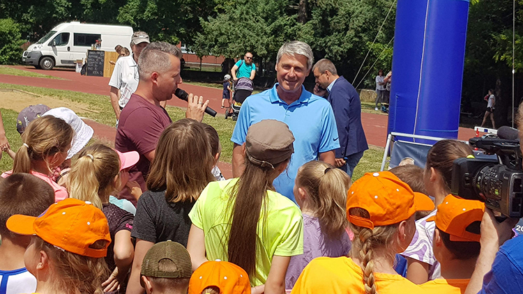 Jan Železný: „Čokoládová tretra je skvělá tím, že motivuje děti sportovat, vede je k pohybu“