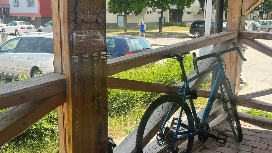 Nový servisní stojan v Kolibě