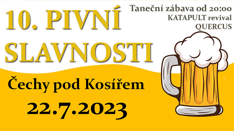 Pivní slavnosti v Čechách pod Kosířem