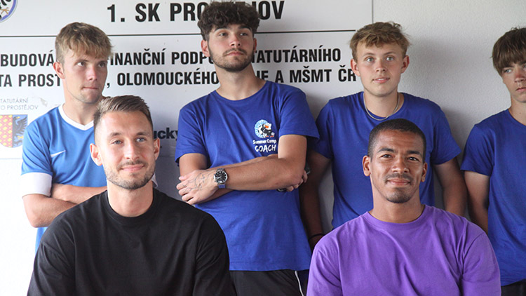 Fotbalový Summer Camp 1.SK Prostějov pro kluky z přípravek,  to bylo pět dnů intenzivních tréninků a dobré zábavy současně