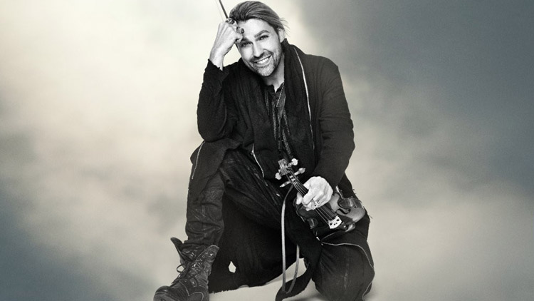 Světově proslulý houslista David Garrett v jedinečném koncertu s Moravskou filharmonií ve Slavkově u Brna