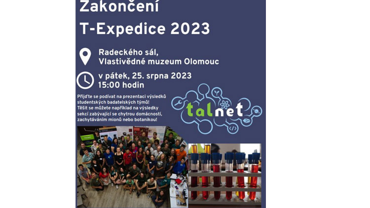 Vlastivědné muzeum v Olomouci bude hostit akci pro nadané studenty - T-Expedice 2023