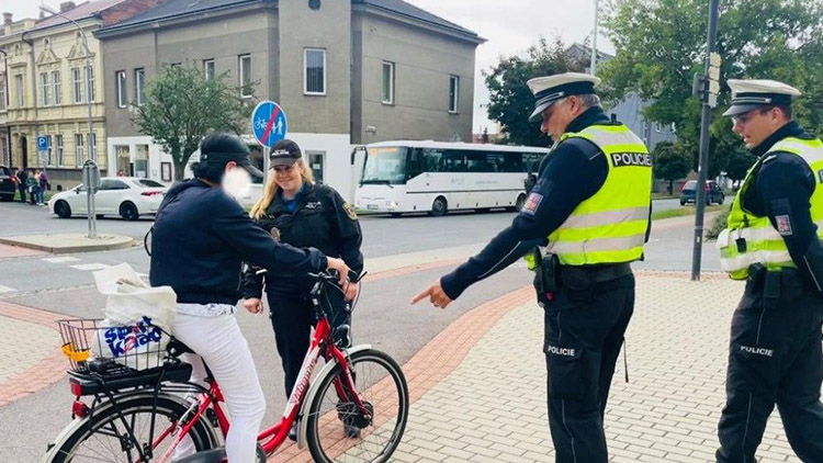 Muži zákona se zaměřili na cyklisty