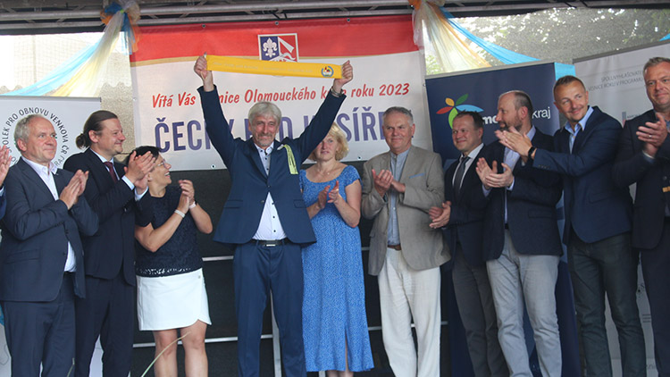 Zlatá stuha je doma! Čechy pod Kosířem se zapsaly do historie