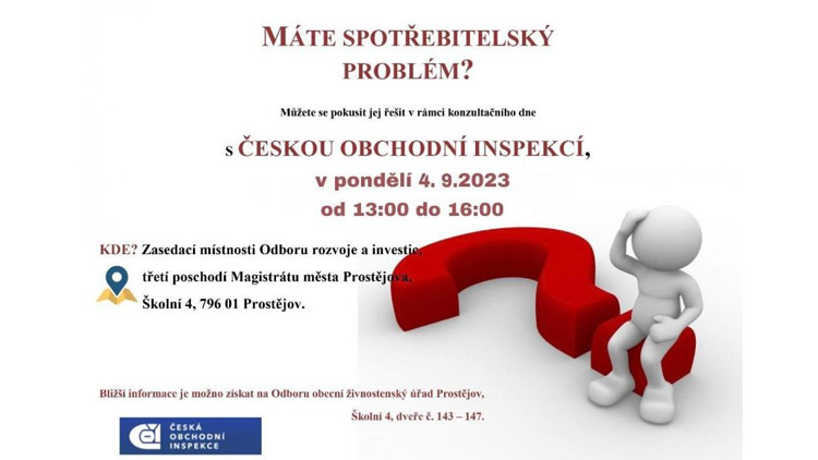 Spotřebitelský problém pomůže řešit Česká obchodní inspekce