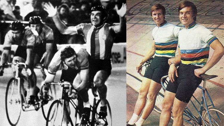 Před půlstoletím odstartovala zlatá jízda cyklisty Vladimíra Vačkáře na tandemu s Vymazalem