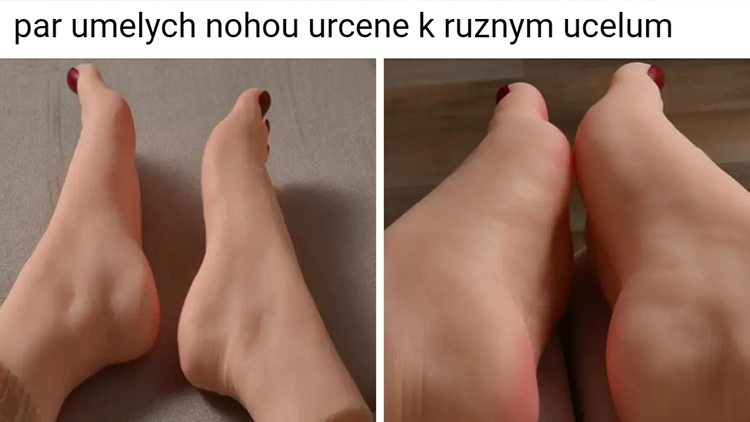 Prodám nohy na MAZLENÍ