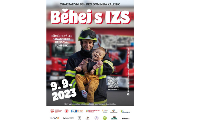 Běhej s IZS se blíží! Výtěžek závodu pomůže malému Dominikovi