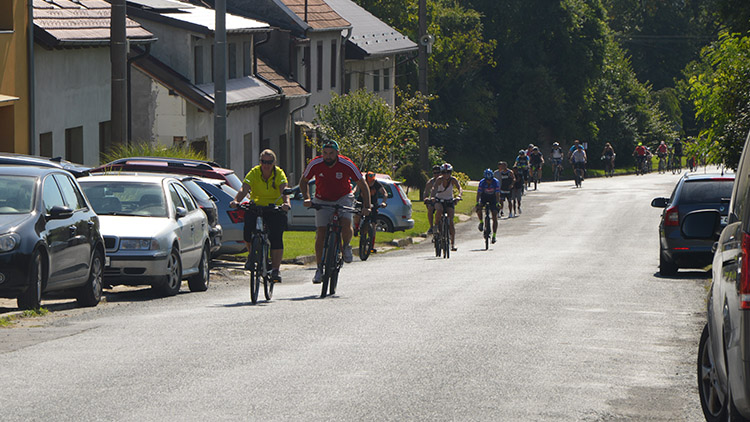 NĚMČICKÝM MIKROREGIONEM SE PROHNALA CYKLISTICKÁ JÍZDA