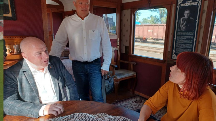 Legiovlak opět v Prostějově!