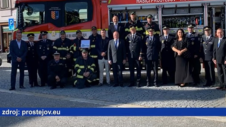 Blíží se slavnostní křest nové hasičské cisterny ve Vrahovicích