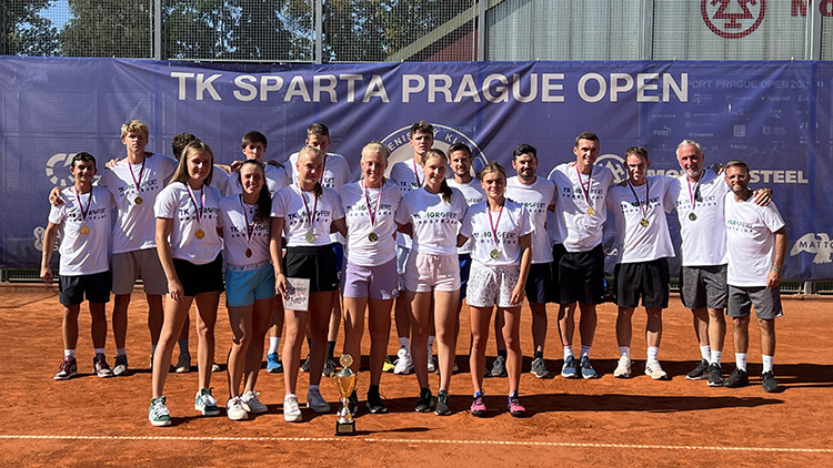 Další tenisový titul zařídili Prostějovu dorostenci