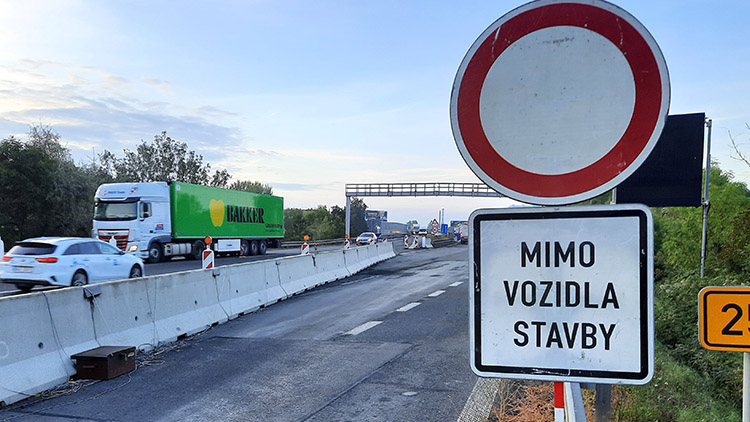 Oprava estakády  na dálnici D46 finišuje,  skončí v listopadu