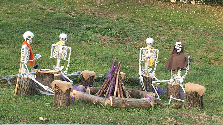 Oběšenci před radnicí!