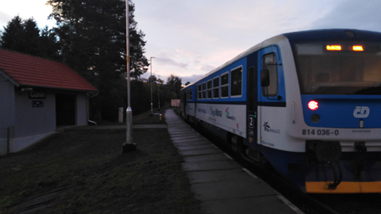 V Čuníně se besedovalo o železnici