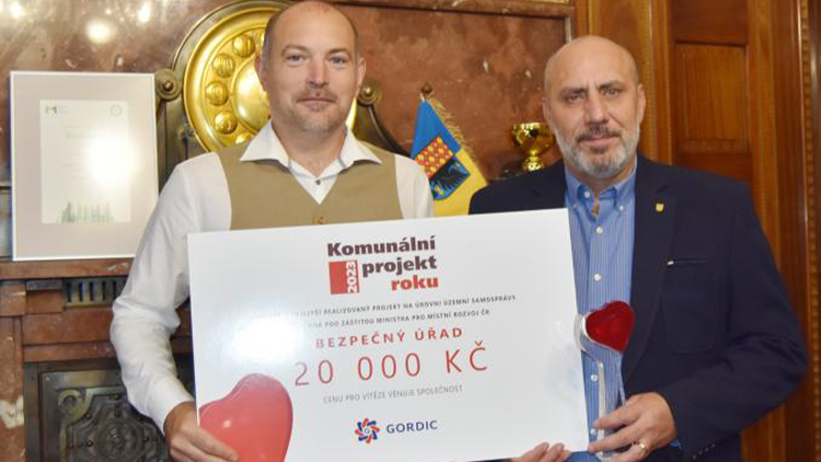 Vítězství v soutěži Komunální projekt roku!