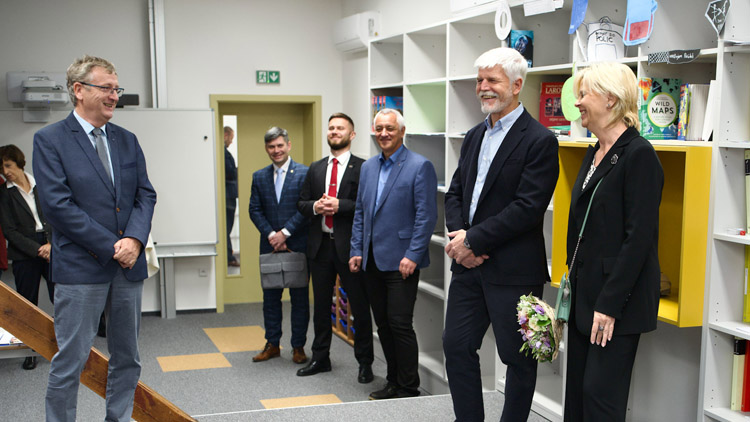 Prezidentský pár ukončil návštěvu Olomouckého kraje