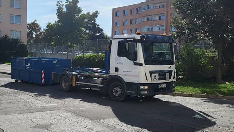 Podzimní úklid města