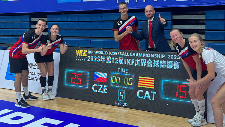 Korfbalová šestice SK RG Prostějov se podílela na čtvrté pozici Česka ze světového šampionátu