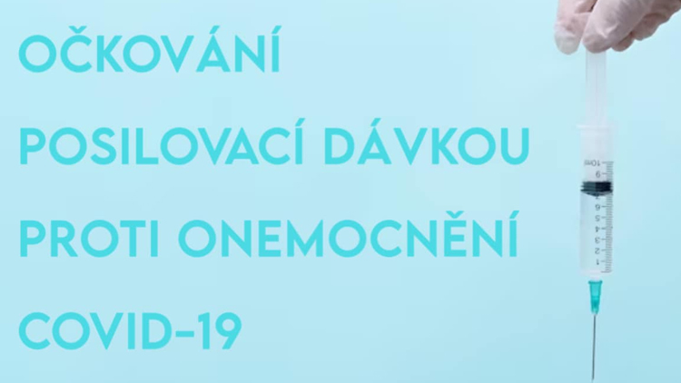 Očkování posilovací vakcínou proti onemocnění Covid-19
