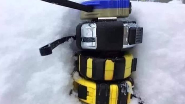 ZÁZRAK?! U prostějovské kaple  prý napadly  čtyři metry sněhu!