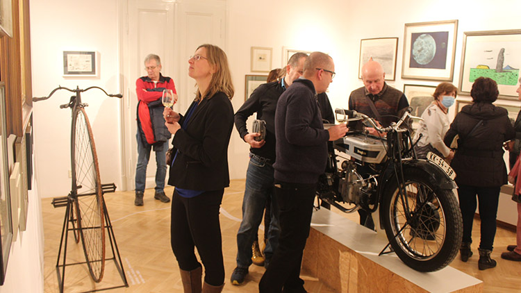 Z VERNISÁŽE…  To nejlepší nakonec! V muzeu zahájila výstava Kamila Lhotáka