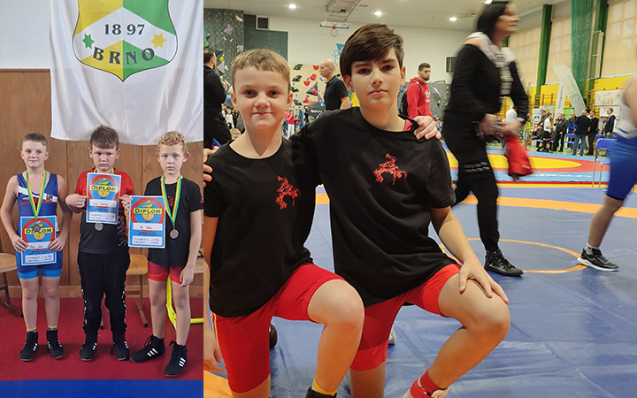Zápasníci Čechovic nepolevují, uspěli v Brně i Gogolinu