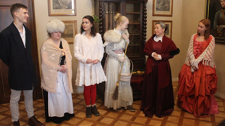 Na zámku pod Kosířem osvobodili ducha Vánoc