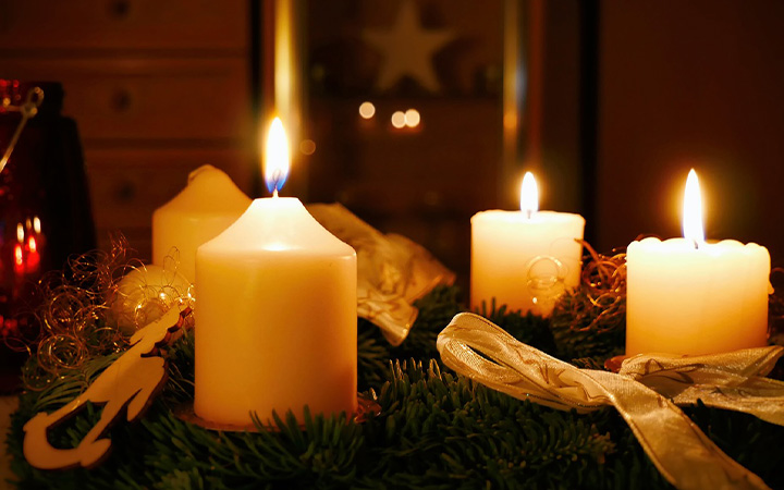 Obliba adventních věnců stoupá