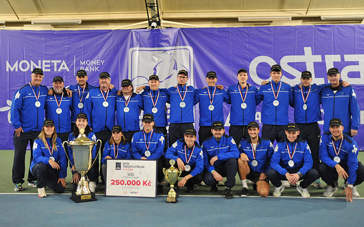Jubilejní dvacátý titul pro tenisty Prostějova