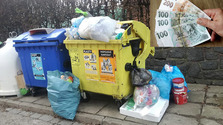 Poplatky za odpad jsou vyšší