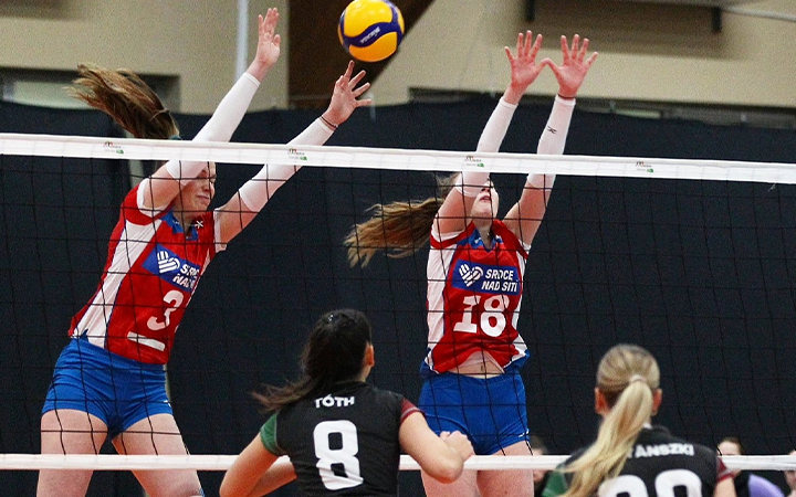 Juniorky ČR s Pepinou Smolkovou v sestavě: až šesté  místo na MEVZE v Mariboru, přesto kvalifikační postup