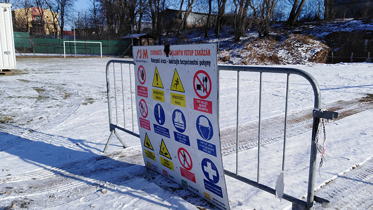 V Žešově se vybuduje zázemí hřiště