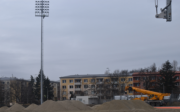 Práce pokračují podle plánu