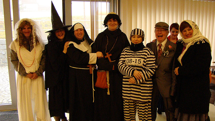 Průvod maškar pustil do Konice starosta