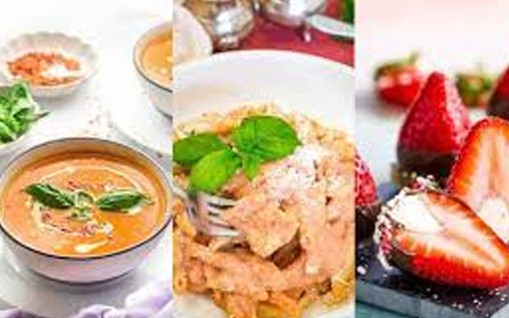 Ve středu VALENTÝNSKÉ MENU