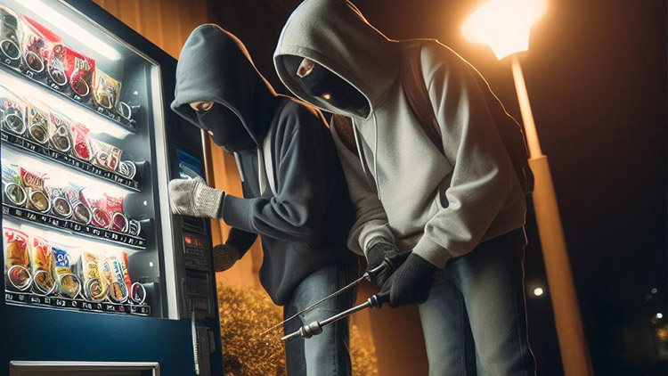 Dobývali se do automatu